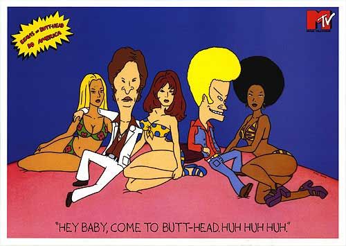 1000 piece jigsaw puzzle for tv poster: Beavis and Butthead, ver3