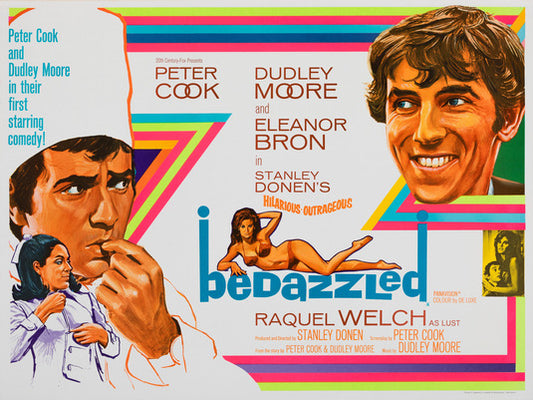 1000 piece jigsaw puzzle for the movie poster: Bedazzled (1967) ver5