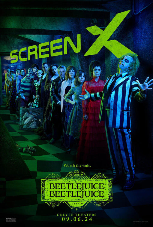 1000 piece jigsaw puzzle for the movie poster: Beetlejuice Beetlejuice (2024) ver12