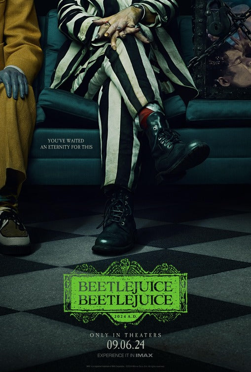 1000 piece jigsaw puzzle for the movie poster: Beetlejuice Beetlejuice (2024) ver2