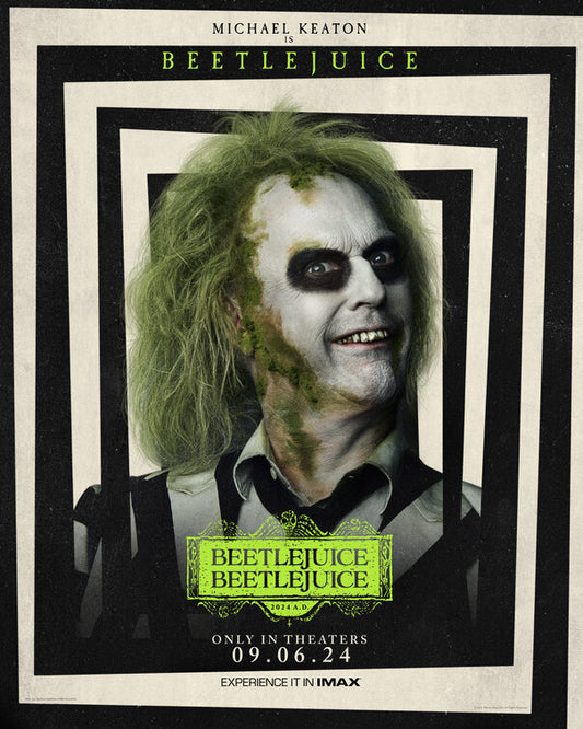 1000 piece jigsaw puzzle for the movie poster: Beetlejuice Beetlejuice (2024) ver3