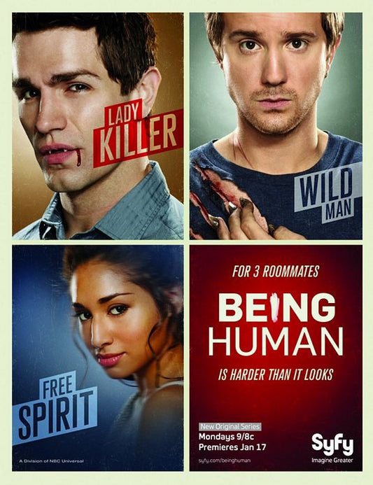 1000 piece jigsaw puzzle for tv poster: Being Human