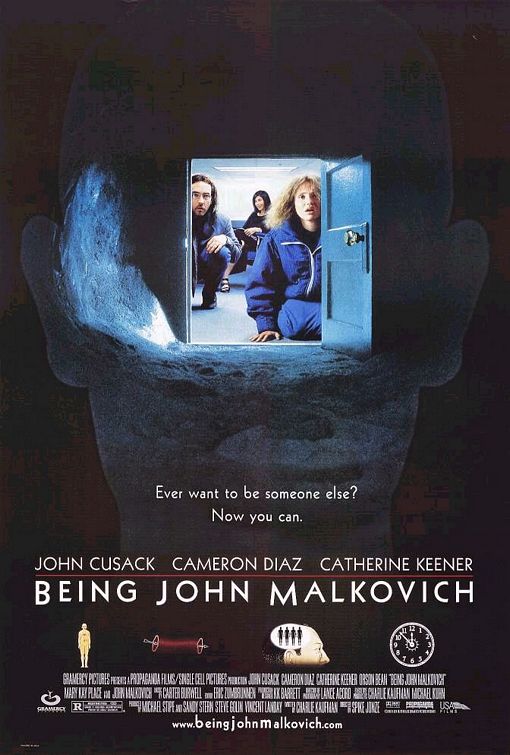 the movie poster: Being John Malkovich (1999) ver2