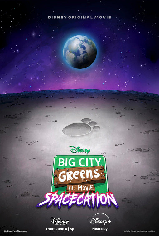 1000 piece jigsaw puzzle for the movie poster: Big City Greens the Movie: Spacecation (2024)