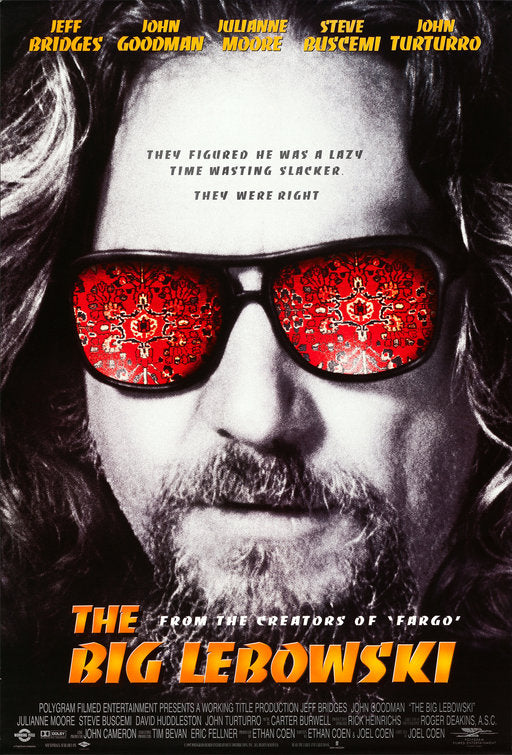 the movie poster: The Big Lebowski (1998) ver2