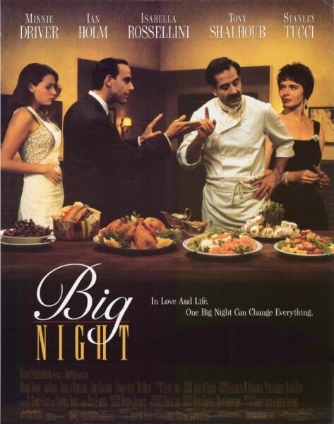 the movie poster: Big Night (1996)