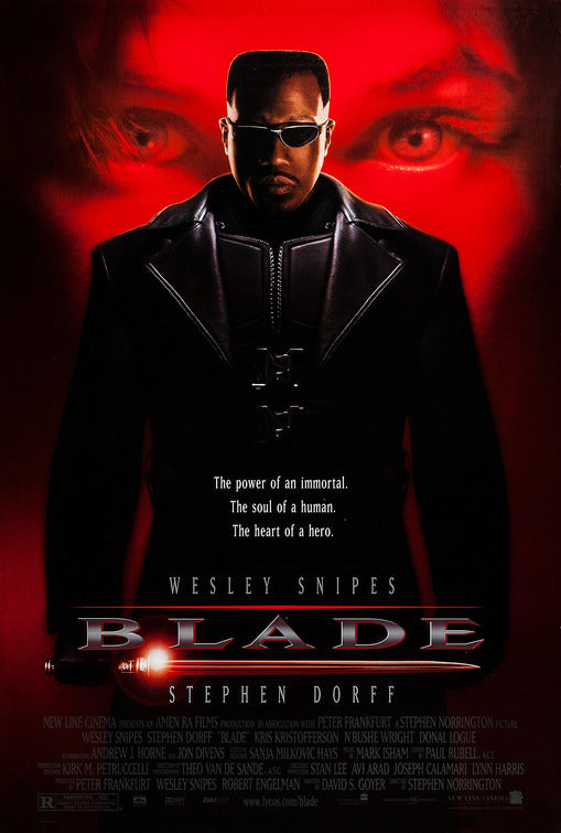 the movie poster: Blade (1998) ver2