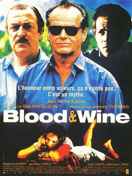 the movie poster: Blood And Wine (1997) ver2