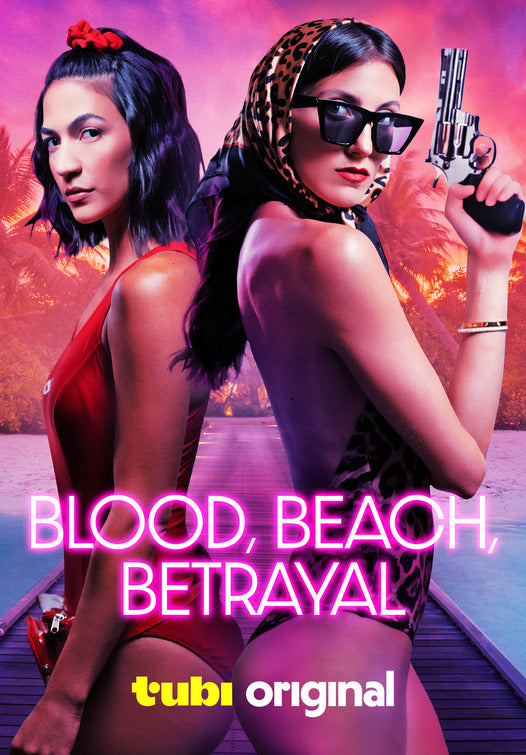 1000 piece jigsaw puzzle for the movie poster: Blood, Beach, Betrayal (2024)