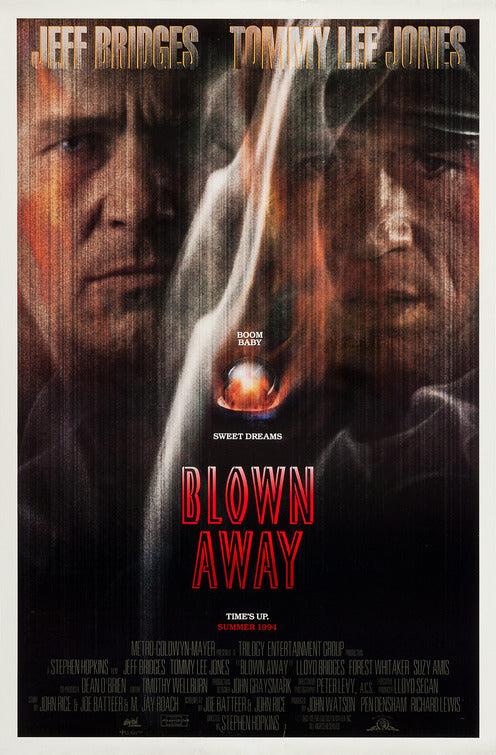 the movie poster: Blown Away (1994) ver1