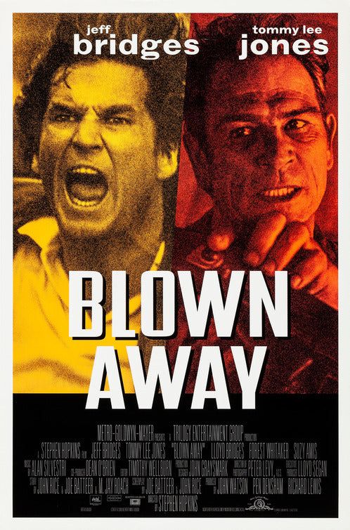 the movie poster: Blown Away (1994) ver2