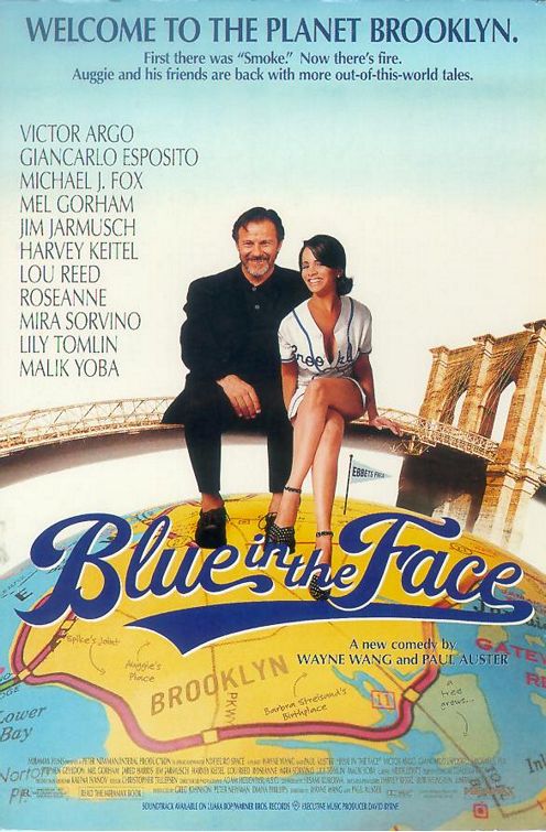 the movie poster: Blue In The Face (1995) ver1