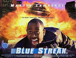 the movie poster: Blue Streak (1999) ver2