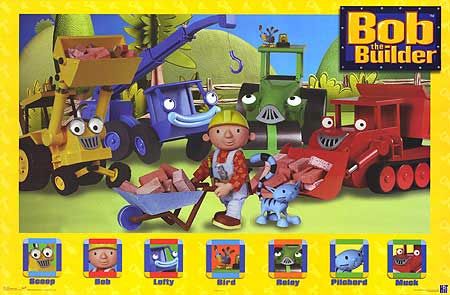 1000 piece jigsaw puzzle for tv poster: Bob the Builder