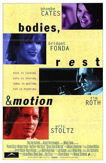 the movie poster: Bodies, Rest and Motion (1993)