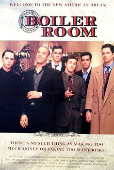 the movie poster: Boiler Room (2000)