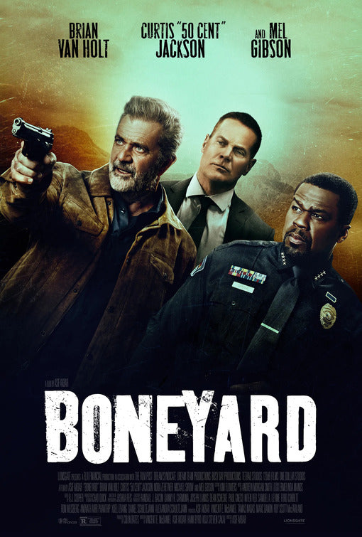 1000 piece jigsaw puzzle for the movie poster: Boneyard (2024)