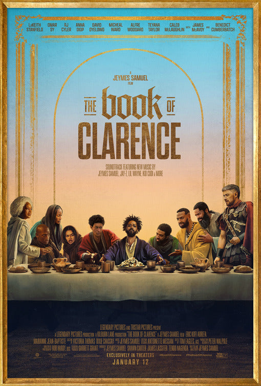 1000 piece jigsaw puzzle for the movie poster: The Book of Clarence (2024)