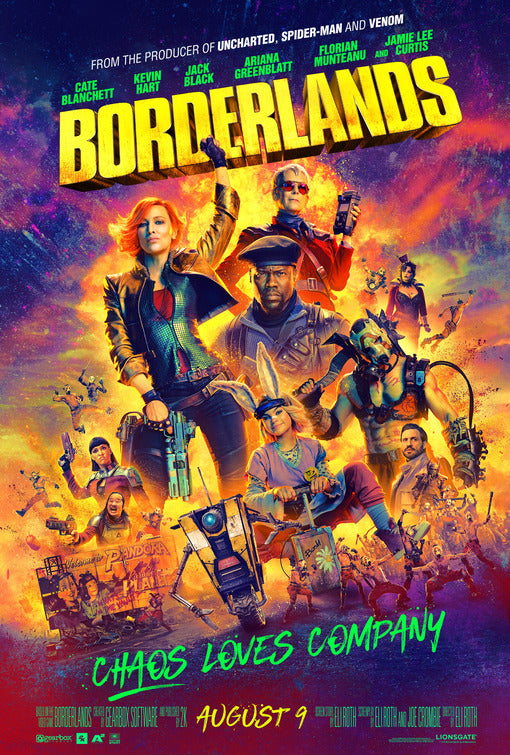 1000 piece jigsaw puzzle for the movie poster: Borderlands (2024) ver8