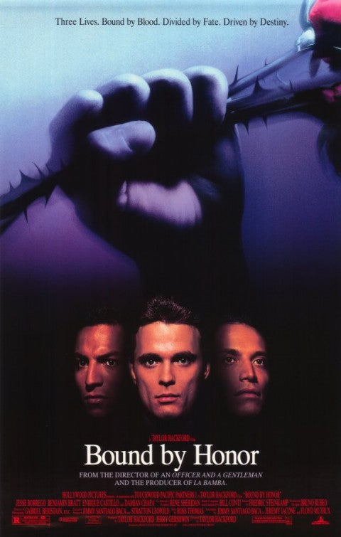 the movie poster: Bound by Honor (1993)