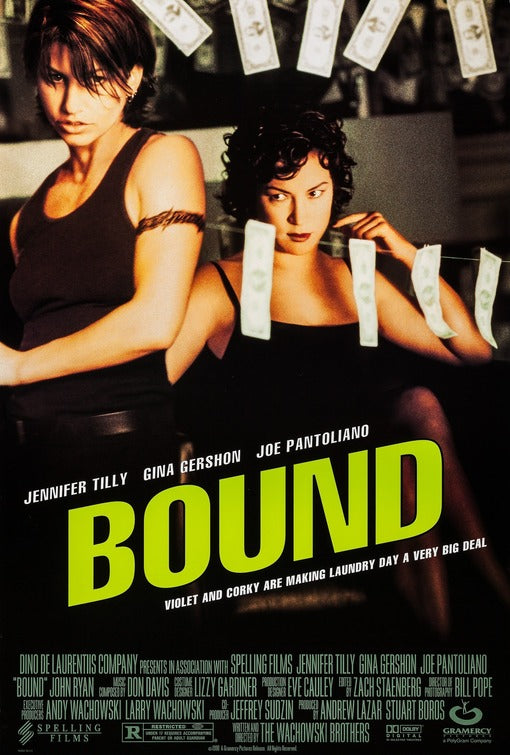 the movie poster: Bound (1996) ver2