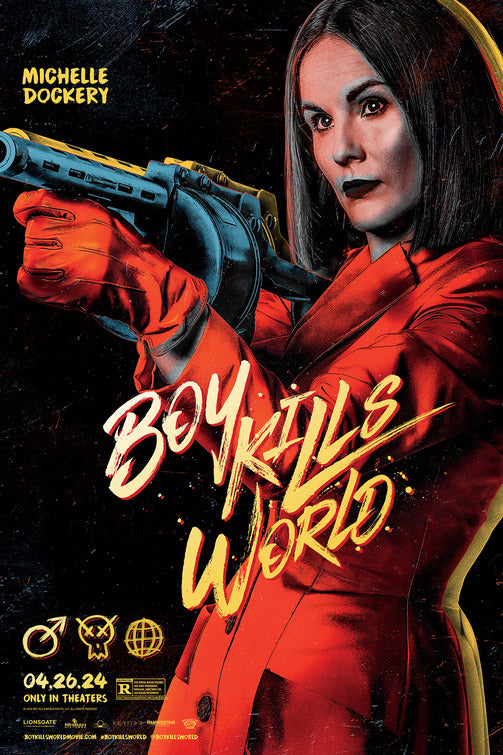 1000 piece jigsaw puzzle for the movie poster: Boy Kills World (2024) ver3