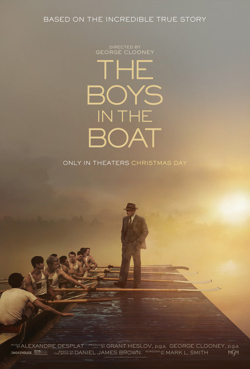 1000 piece jigsaw puzzle for the movie poster: The Boys in the Boat (2023)