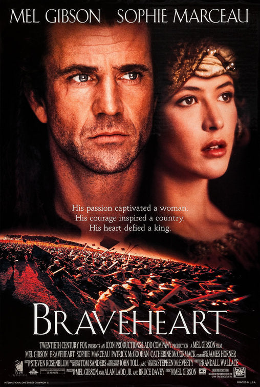 the movie poster: Braveheart (1995) ver2