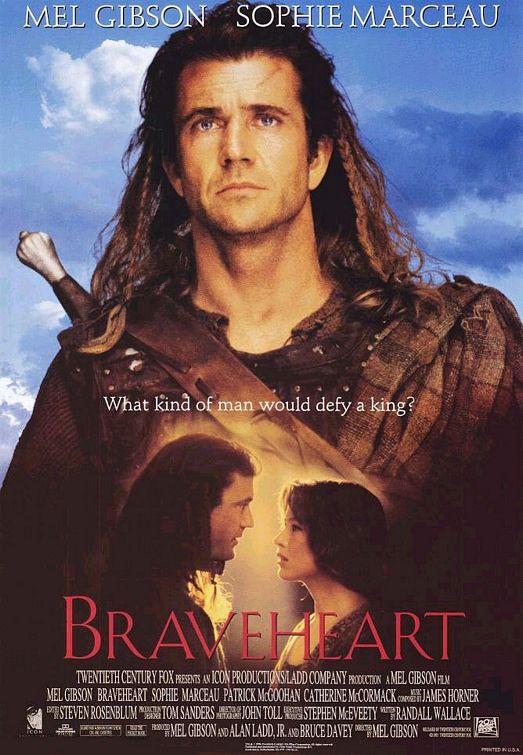 the movie poster: Braveheart (1995) ver3