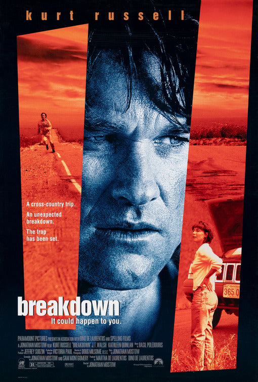 the movie poster: Breakdown (1997)