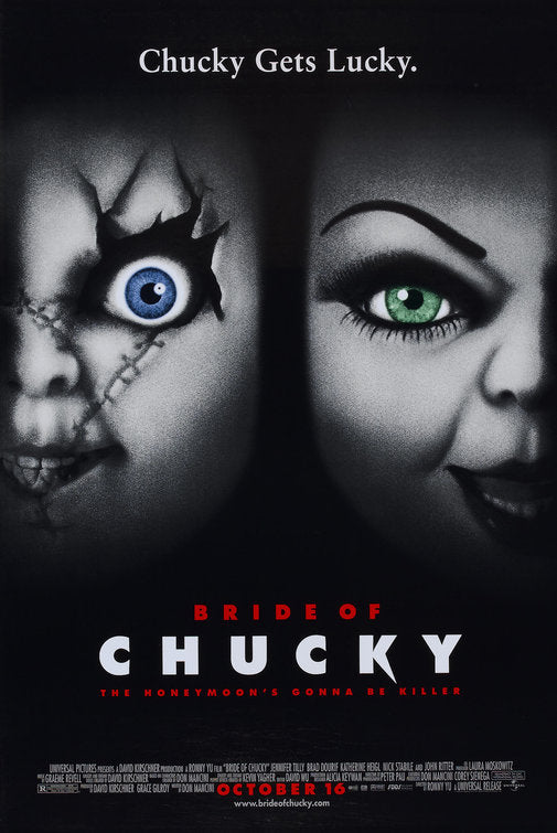 the movie poster: Bride of Chucky (1998)