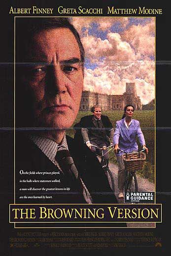 the movie poster: The Browning Version (1994)