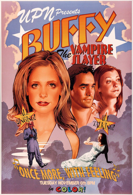 1000 piece jigsaw puzzle for tv poster: Buffy the Vampire Slayer, ver8