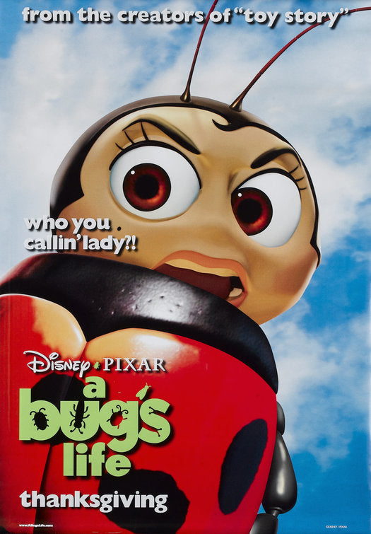 the movie poster: A Bug's Life (1998) ver2