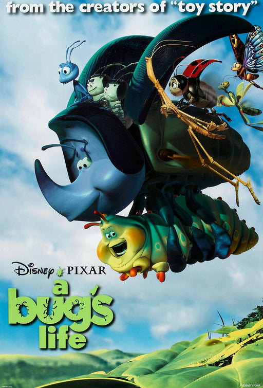 the movie poster: A Bug's Life (1998) ver7