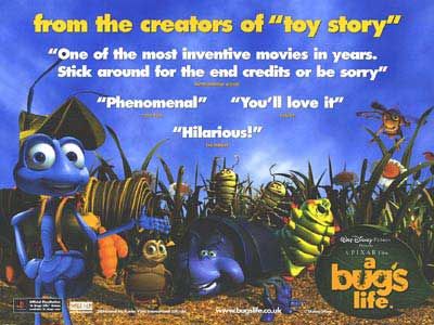 the movie poster: A Bug's Life (1998) ver8