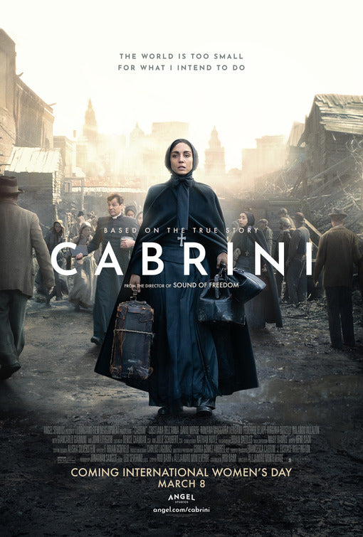 1000 piece jigsaw puzzle for the movie poster: Cabrini (2024)