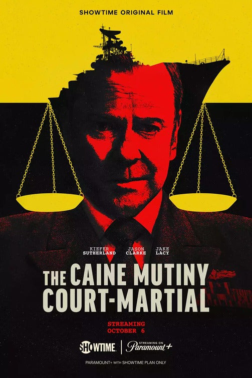 1000 piece jigsaw puzzle for the movie poster: The Caine Mutiny Court-Martial (2023)