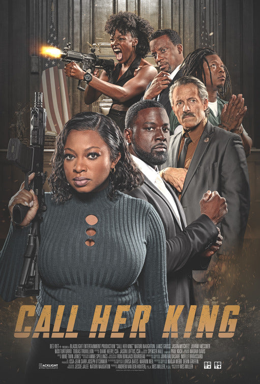 1000 piece jigsaw puzzle for the movie poster: Call Her King (2023)