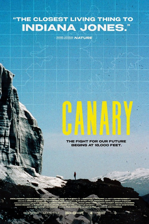 1000 piece jigsaw puzzle for the movie poster: Canary (2023)