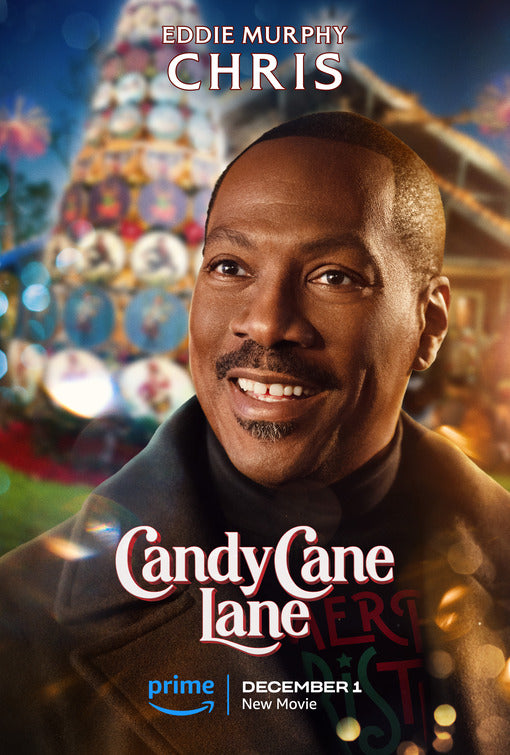 1000 piece jigsaw puzzle for the movie poster: Candy Cane Lane (2023) ver3