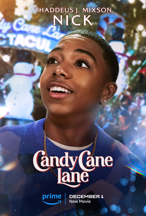 1000 piece jigsaw puzzle for the movie poster: Candy Cane Lane (2023) ver7