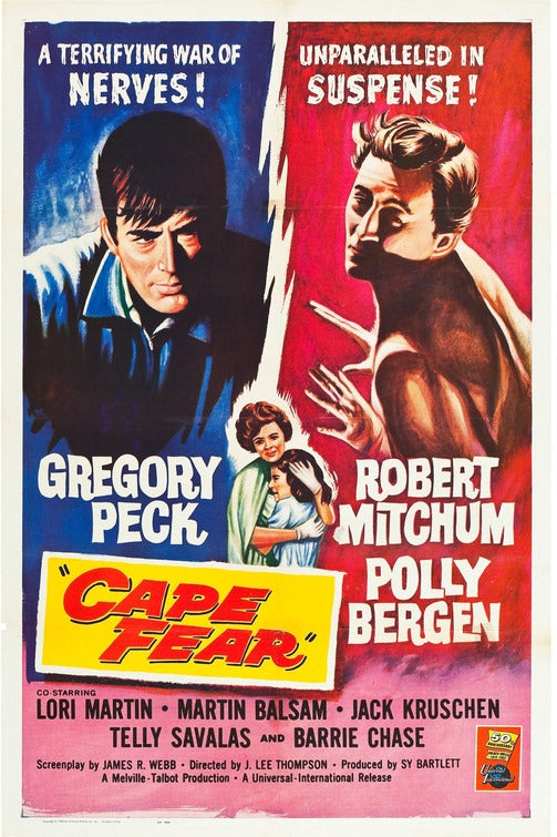 1000 piece jigsaw puzzle for the movie poster: Cape Fear (1962) ver2