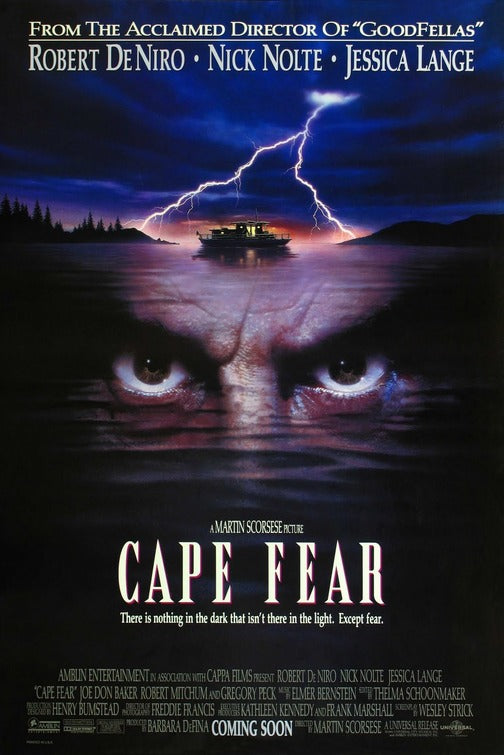 1000 piece jigsaw puzzle for the movie poster: Cape Fear (1991) ver2