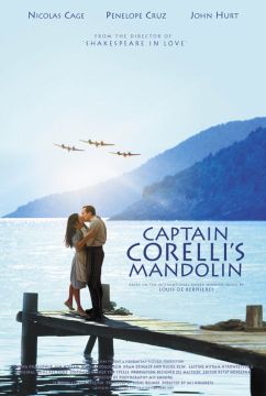 the movie poster: Captain Corelli's Mandolin (2001) ver2