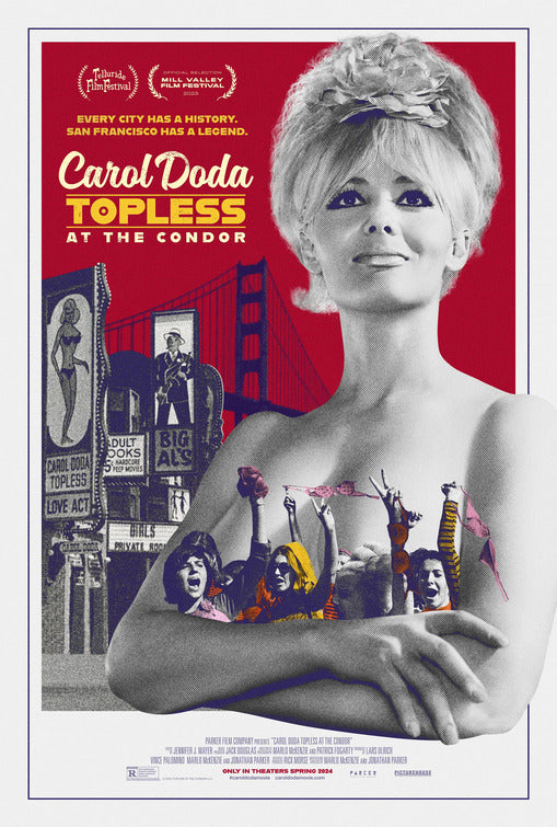 1000 piece jigsaw puzzle for the movie poster: Carol Doda Topless at the Condor (2024)