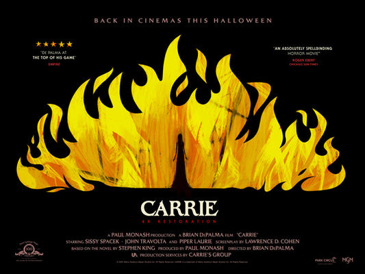 1000 piece jigsaw puzzle for the movie poster: Carrie (1976) ver2