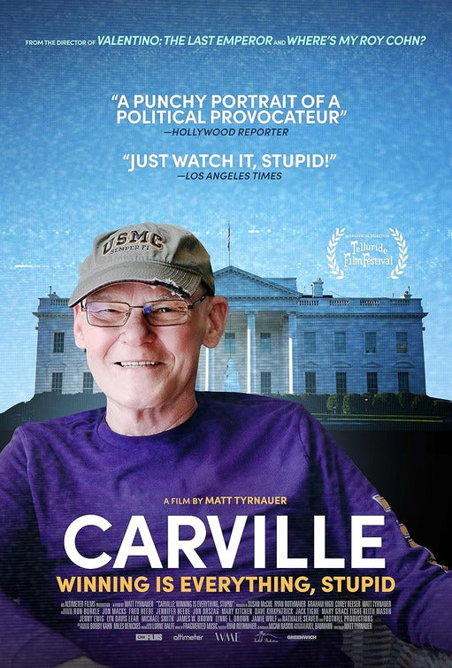 1000 piece jigsaw puzzle for the movie poster: Carville: Winning Is Everything, Stupid! (2024)