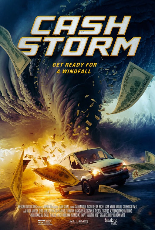 1000 piece jigsaw puzzle for the movie poster: Cash Storm (2024)