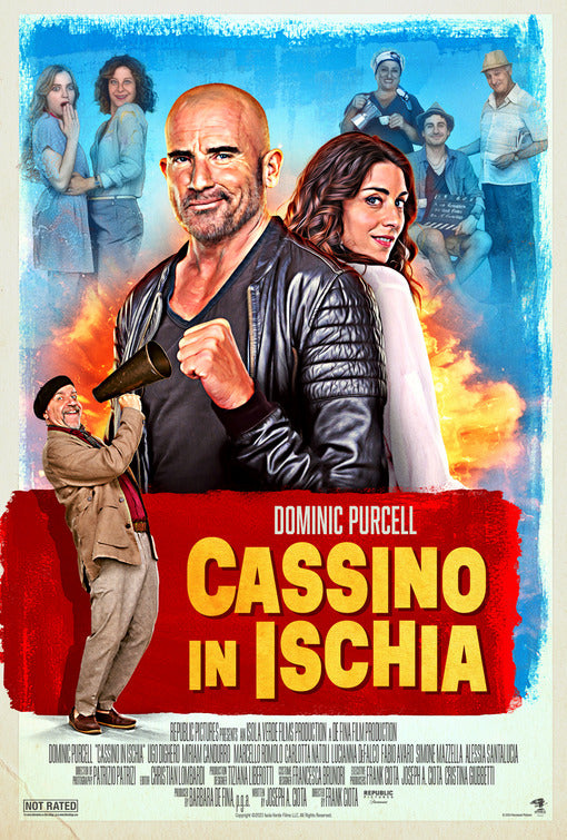 1000 piece jigsaw puzzle for the movie poster: Cassino in Ischia (2024)